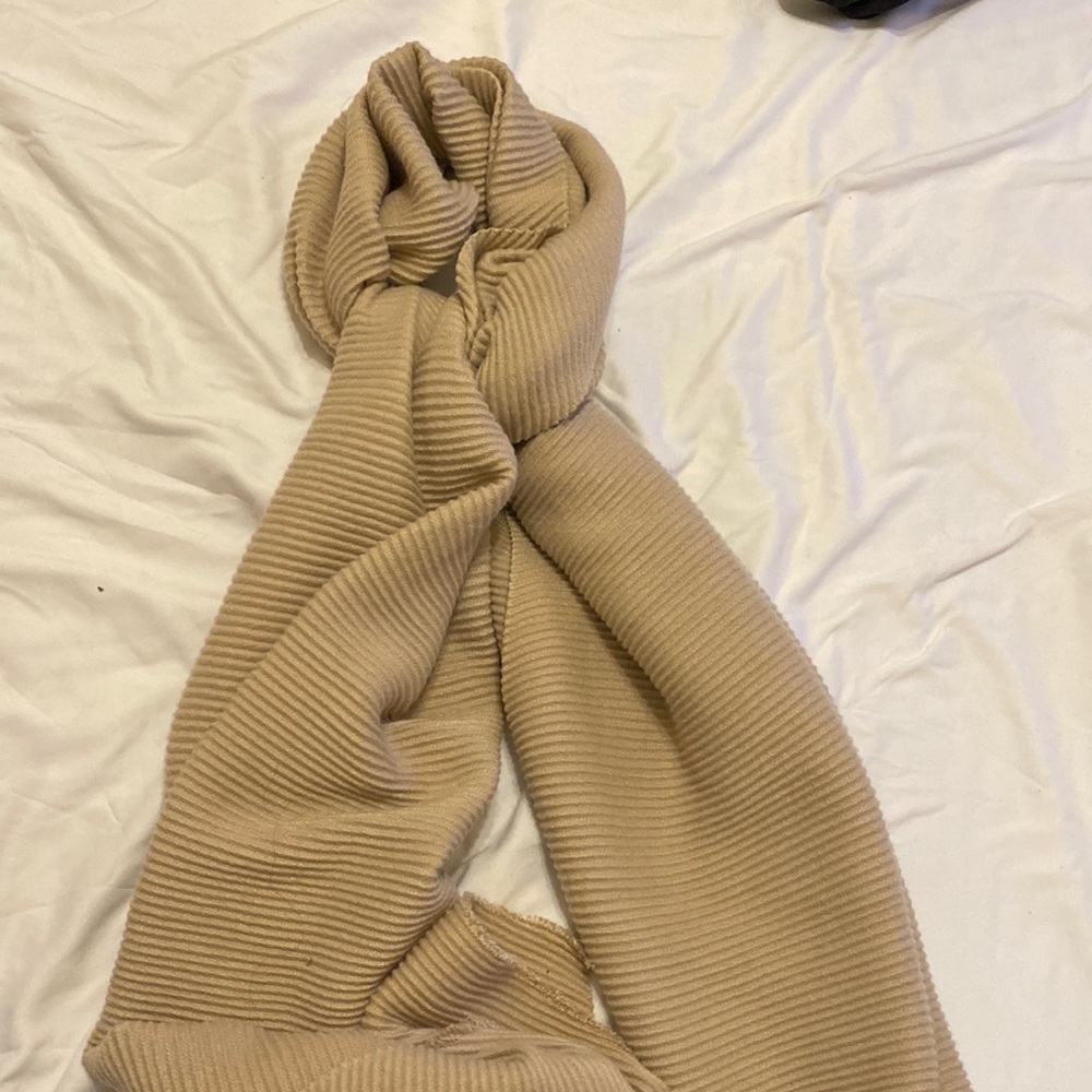 Tan scarf
